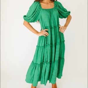 Daymaker Dress in Green